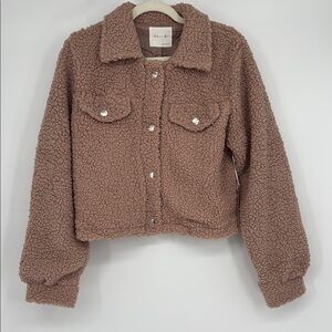 Active USA Faux Fur Sherpa Jacket Teddy Coat Women’s (Multiple Sizes) NWT
